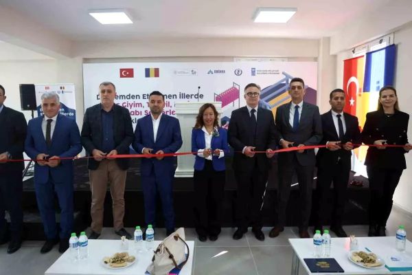 UNDP iş birliğiyle Hatay'da Ayakkabı Ortak İmalat ve Eğitim Merkezi Açıldı